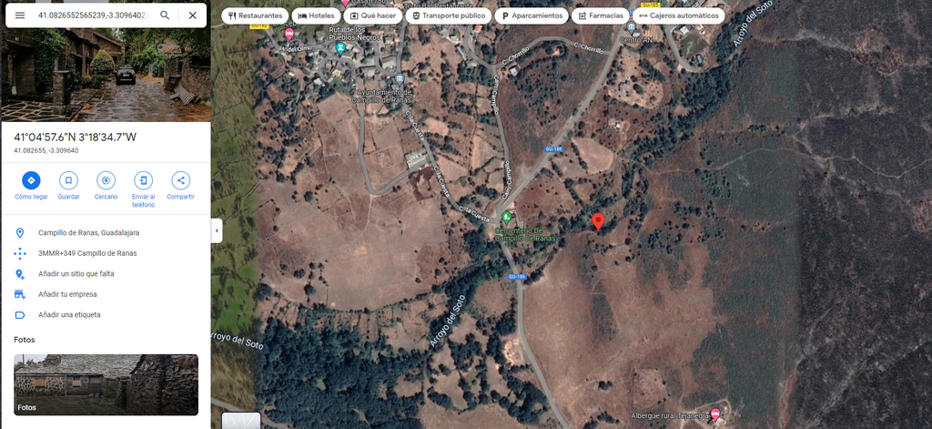 Ref.- 23001 Terreno rústico en venta, Campillo de Ranas