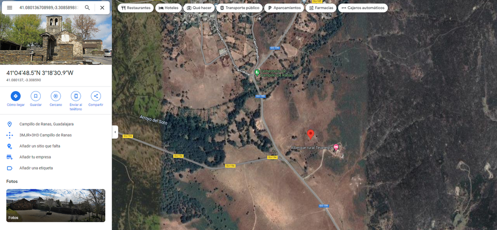 Ref.- 23006 Terreno rústico en venta, Campillo de Ranas